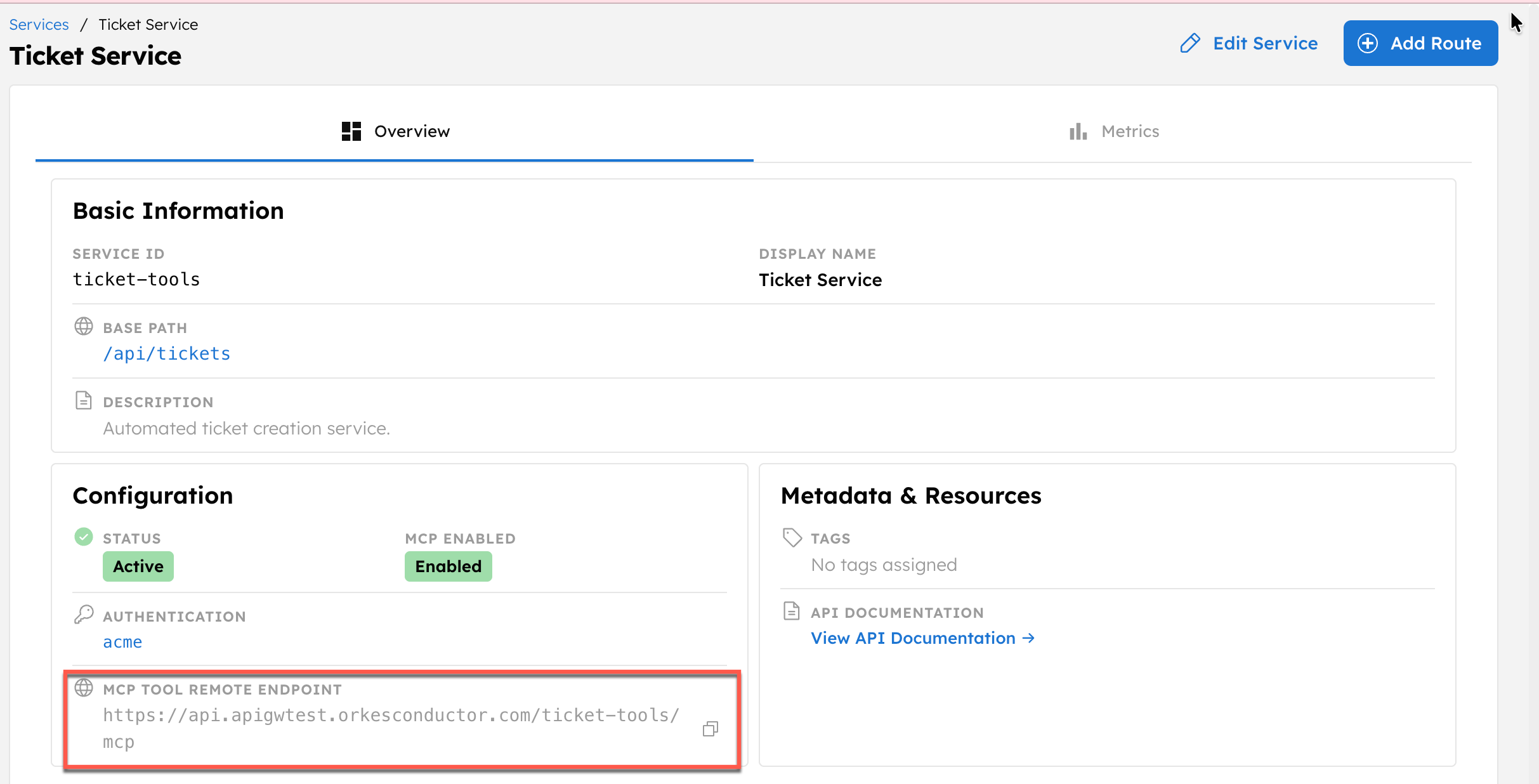 MCP Tool Remote Endpoint from Conductor