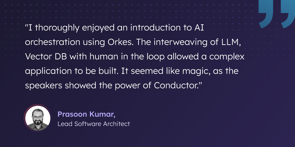 Bengaluru Meetup Quote