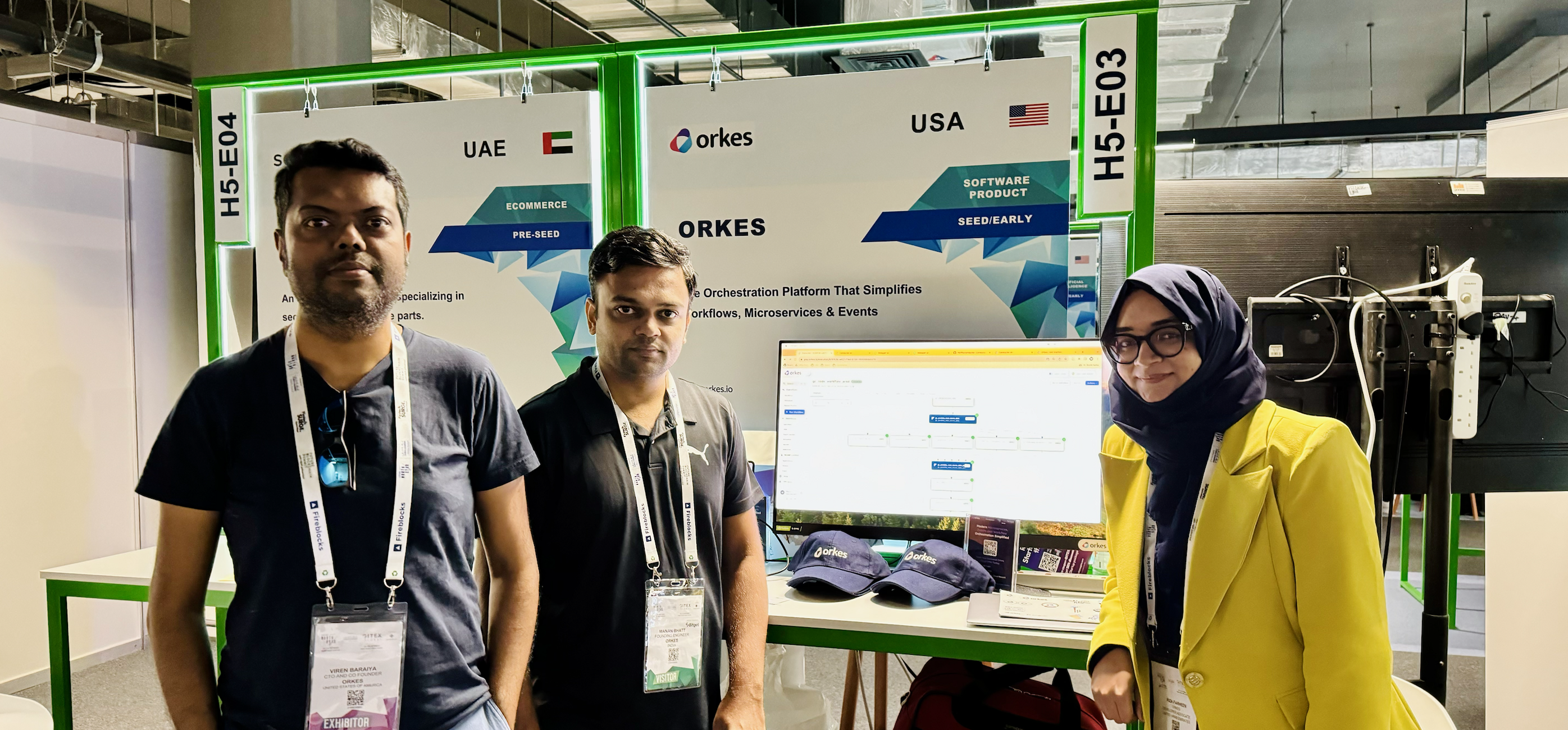 Orkes Team at Expand North Star Gitex Global 2023